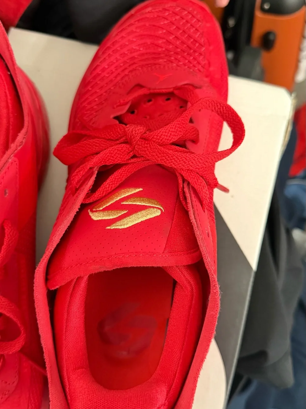 Jordan bold red